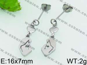 Stainless Steel Earring - KE66660-Z