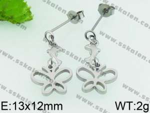 Stainless Steel Earring - KE66664-Z