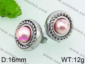 Stainless Steel Earring - KE66758-Z