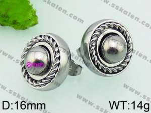 Stainless Steel Earring - KE66762-Z