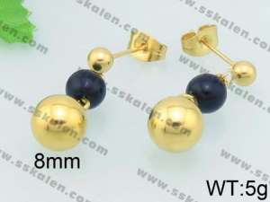 SS Gold-Plating Earring - KE68658-Z