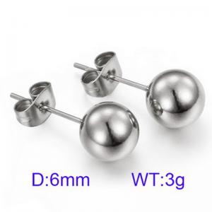 Stainless Steel Earring - KE68741-Z