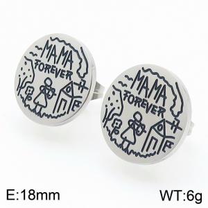 Stainless Steel Earring - KE68765-K