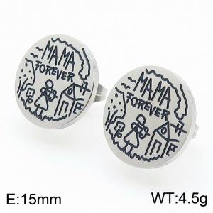 Stainless Steel Earring - KE68766-K