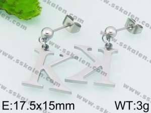 Stainless Steel Earring - KE69198-Z