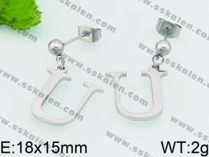 Stainless Steel Earring - KE69208-Z