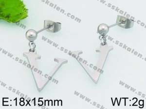 Stainless Steel Earring - KE69209-Z