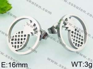 Stainless Steel Earring - KE69661-K