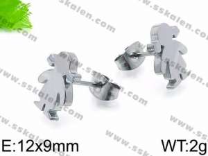 Stainless Steel Earring - KE71041-Z