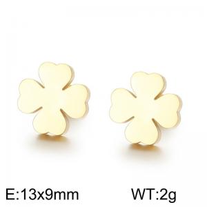 SS Gold-Plating Earring - KE71053-Z