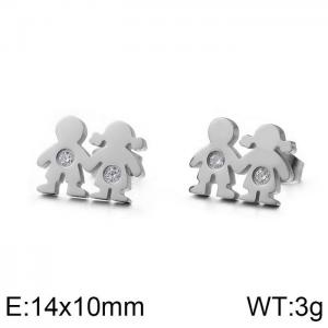 Stainless Steel Earring - KE71069-Z