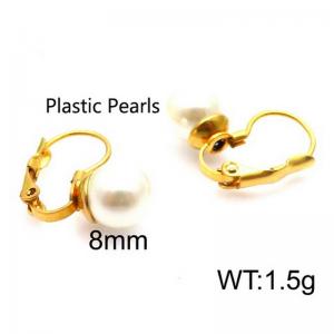 Plastic Earrings - KE71442-Z