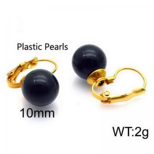 Plastic Earrings - KE71447-Z