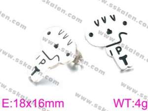 Stainless Steel Earring - KE74689-KC