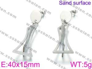 Stainless Steel Earring - KE74696-KC