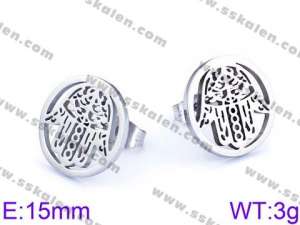 Stainless Steel Earring - KE74784-K