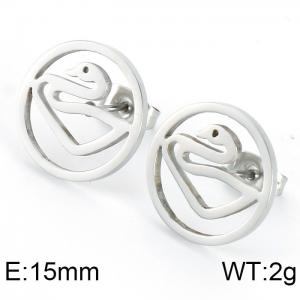 Stainless Steel Earring - KE74793-K