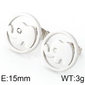 Stainless Steel Earring - KE74795-K