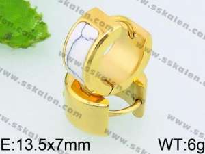 SS Gold-Plating Earring - KE75910-K