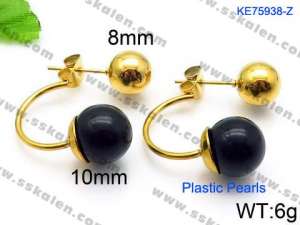 Plastic Earrings - KE75938-Z