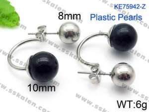 Plastic Earrings - KE75942-Z