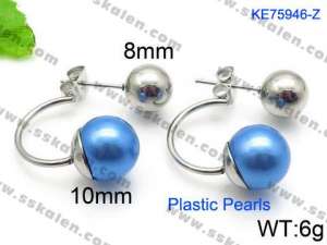Plastic Earrings - KE75946-Z