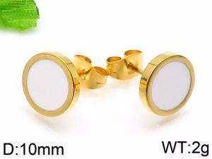 SS Gold-Plating Earring - KE76046-K