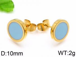 SS Gold-Plating Earring - KE76050-K