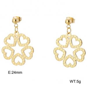 Off-price Earring - KE76114-KC