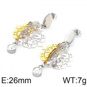 Off-price Earring - KE77436-KC