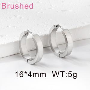 Internet celebrity hip-hop cool style personality trend stainless steel ear buckle - KE77950-WM