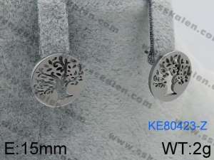 Stainless Steel Earring - KE80423-Z