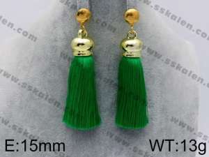 SS Gold-Plating Earring - KE80445-Z