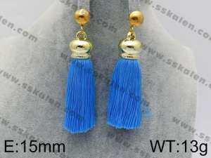 SS Gold-Plating Earring - KE80449-Z