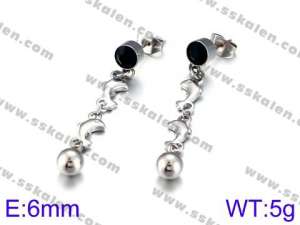 Stainless Steel Earring - KE80717-Z