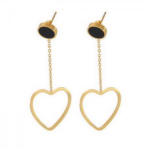 SS Gold-Plating Earring - KE82001-KA