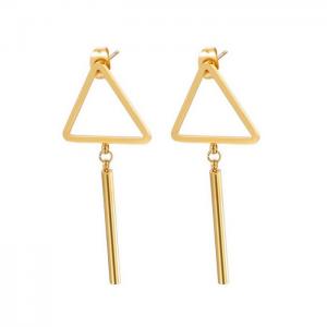 SS Gold-Plating Earring - KE82013-KA