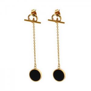 SS Gold-Plating Earring - KE82043-KA