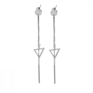 Stainless Steel Earring - KE82047-KA