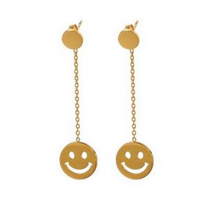 SS Gold-Plating Earring - KE82131-KA