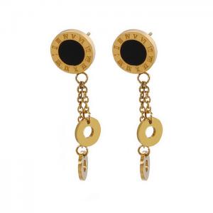 SS Gold-Plating Earring - KE82132-KA