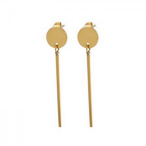SS Gold-Plating Earring - KE82153-KA
