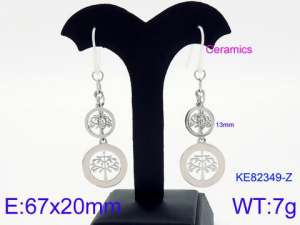 Stainless Steel Earring - KE82349-Z