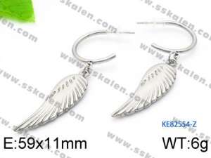 Stainless Steel Earring - KE82554-Z