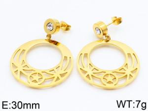 Off-price Earring - KE83177-KC