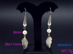 Stainless Steel Earring - KE83303-Z