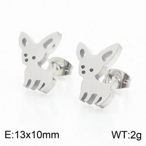 Stainless Steel Earring - KE84197-K