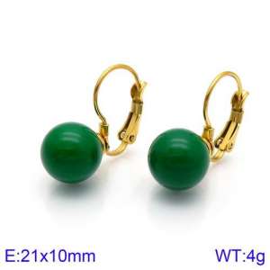 SS Shell Pearl EarringsSS Shell Pearl Earrings - KE86041-K