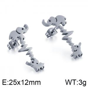 Stainless Steel Earring - KE86801-KFC