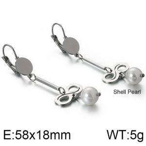 Stainless Steel Earring - KE86834-KFC